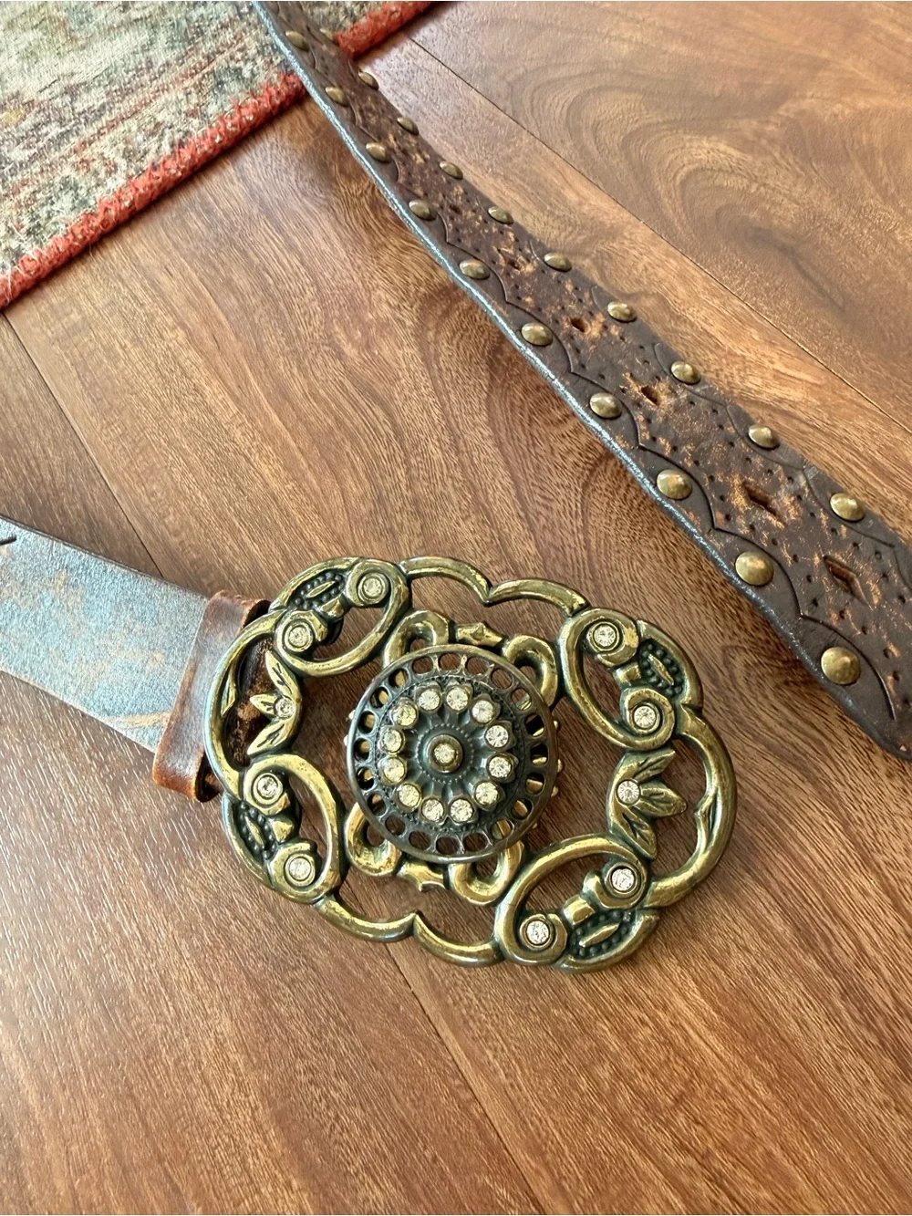 Aldo leather belt